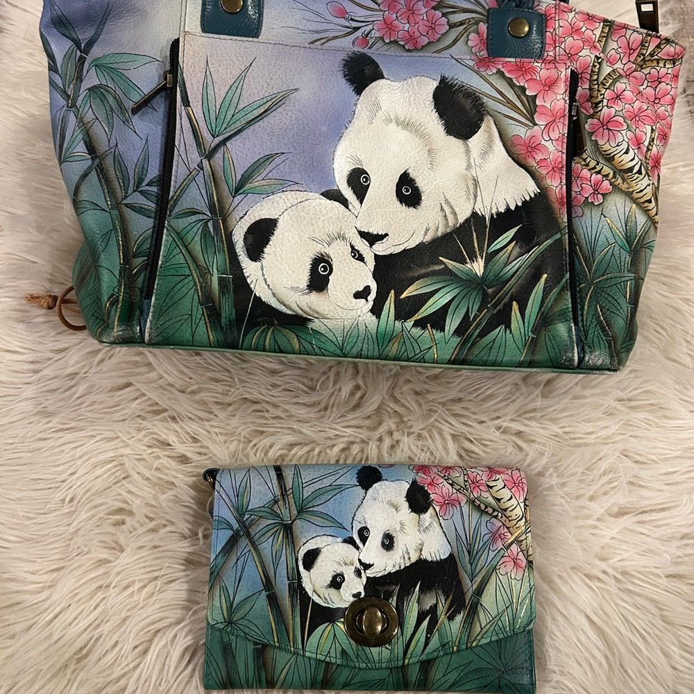 Anuschka panda bag